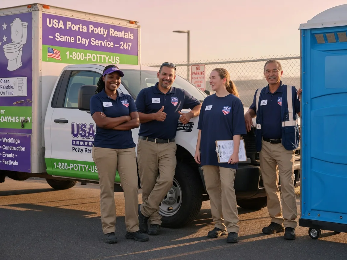 Porta Potty Rental company in Highfalls, NC